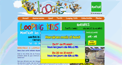 Desktop Screenshot of looping-kids.fr